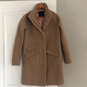 J.Crew Cocoon Coat in Sandstone